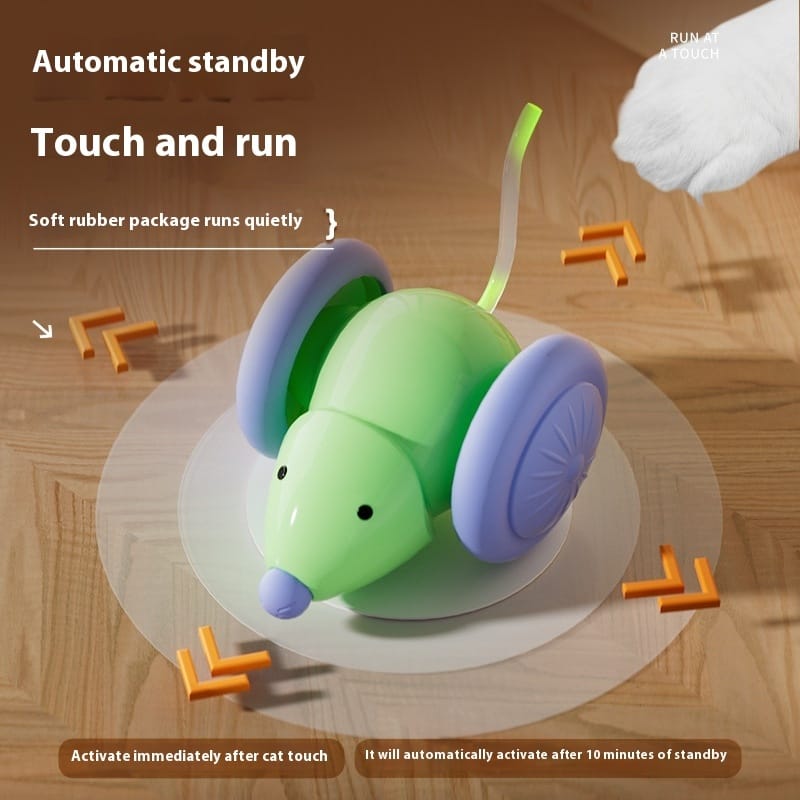 electric mouse cat toy
