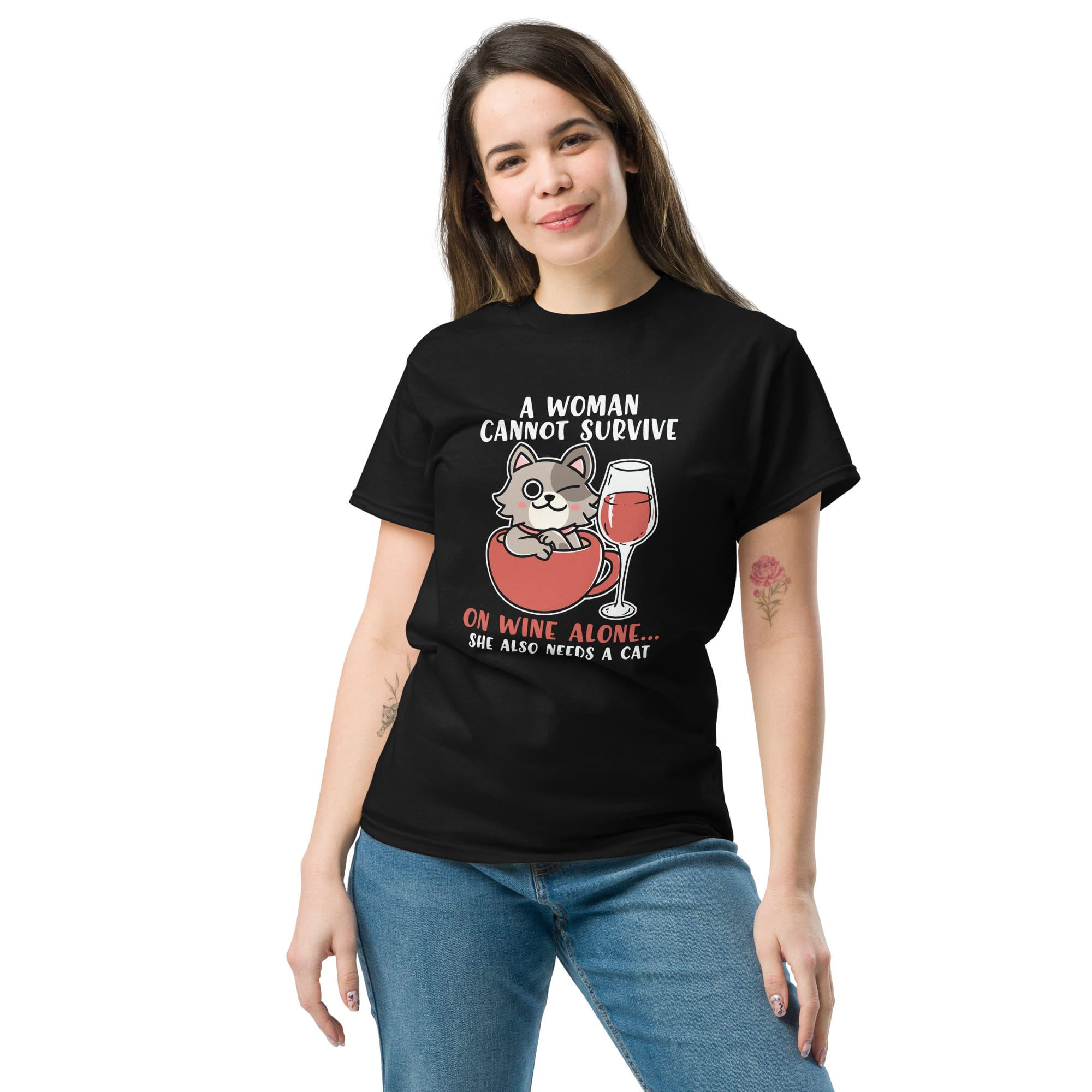 unisex classic tee black front 69b04bfc28155