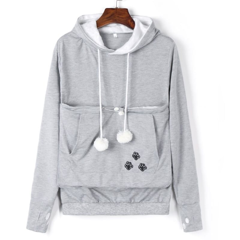 Cat Hoodie with pouch