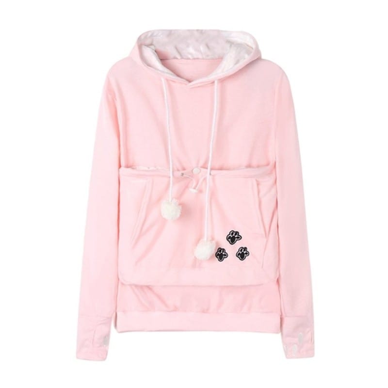 Cat Hoodie with pouch