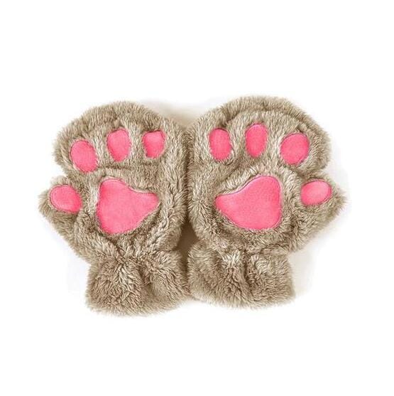 cute cat paw gloves