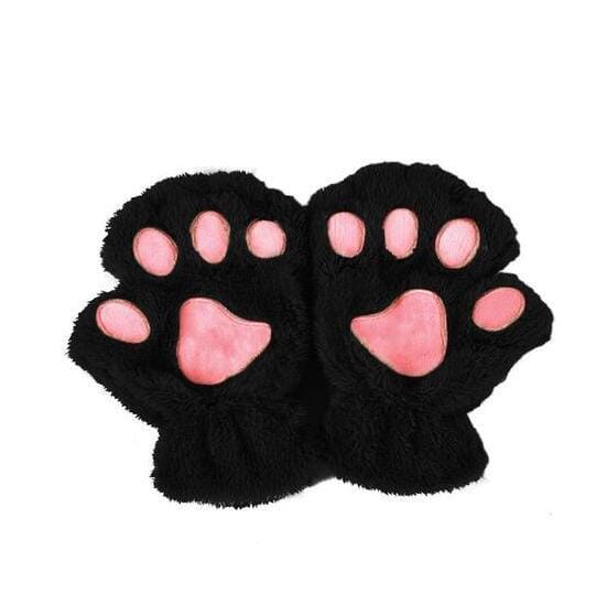 cute cat paw gloves