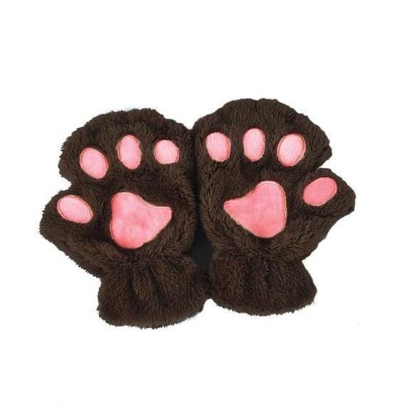 cute cat paw gloves