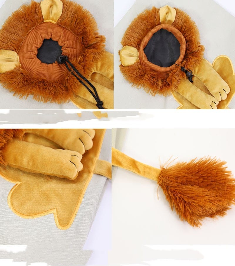 Lion cat carrier bag