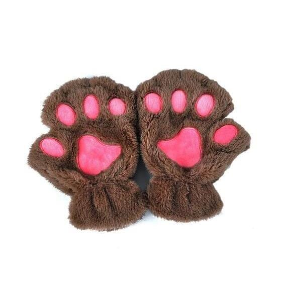 cute cat paw gloves