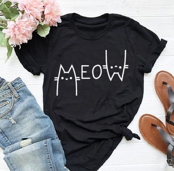 meow t shirt