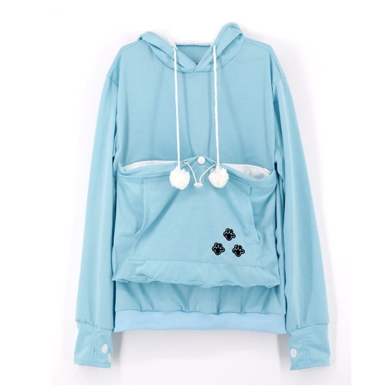 Cat Hoodie with pouch