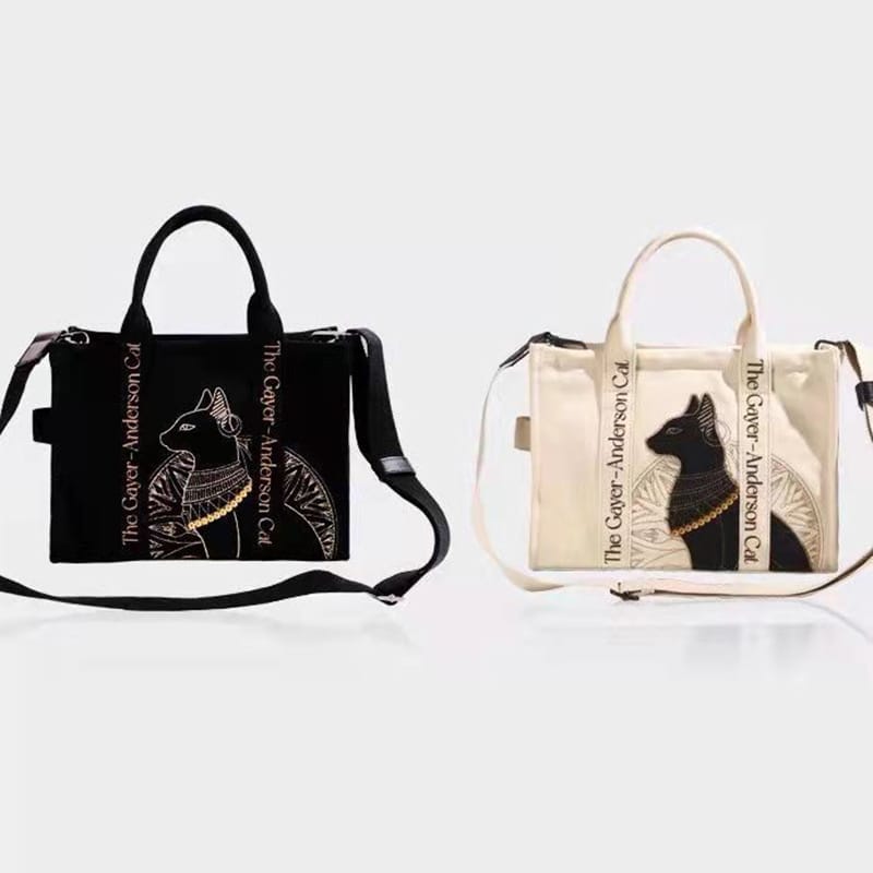 black cat handbag