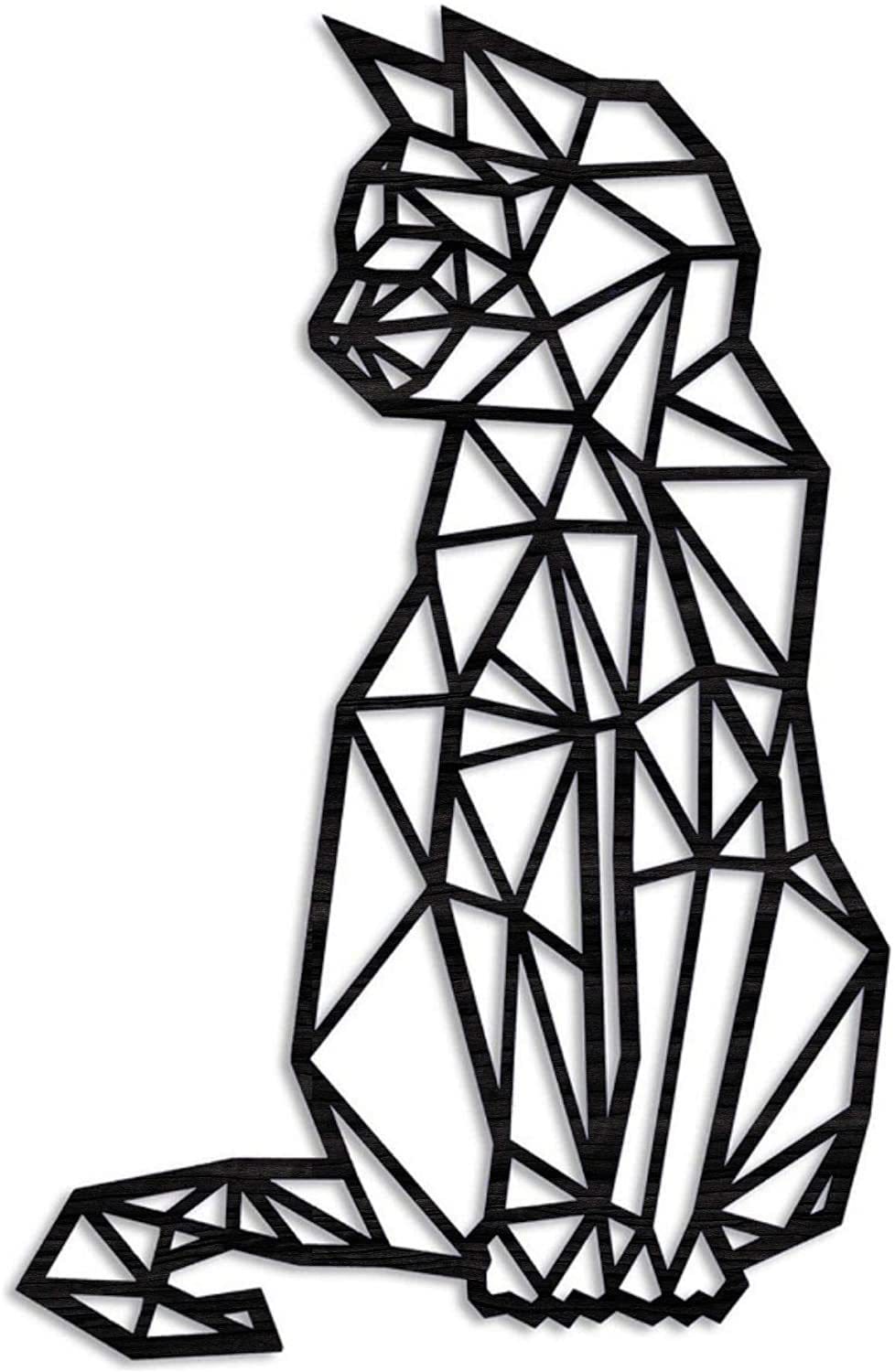 metal cat wall art