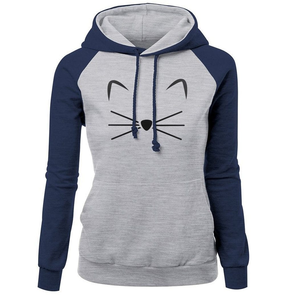 women's cat hoodie
