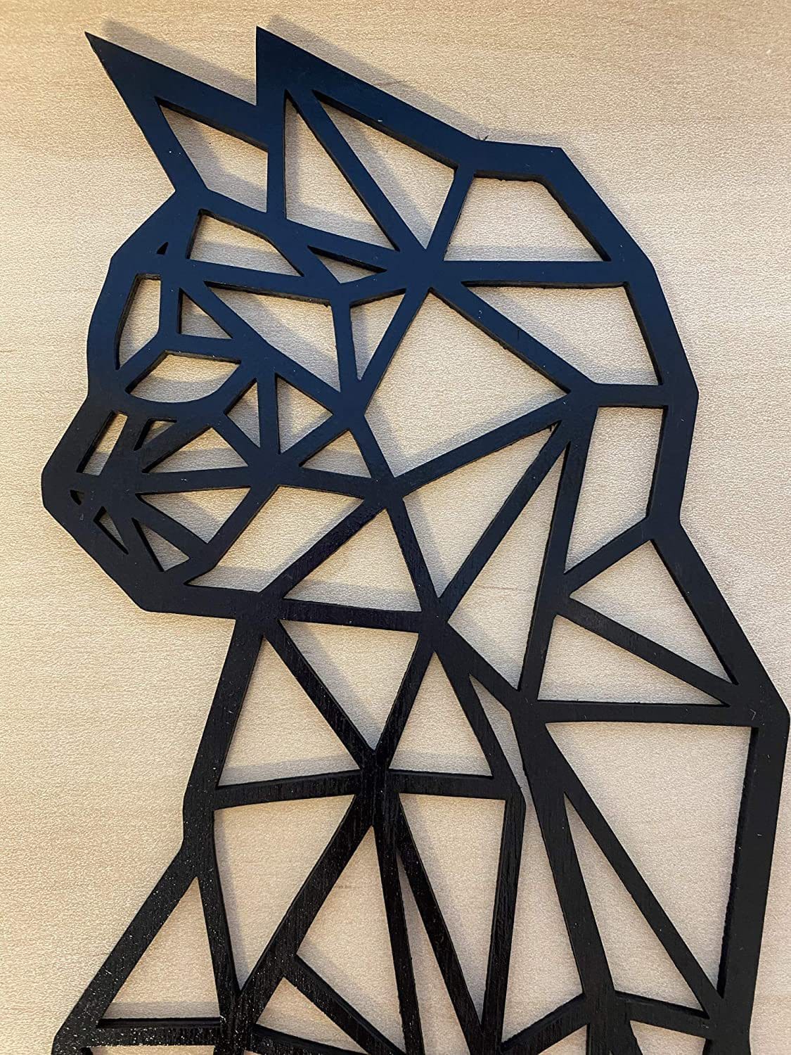 metal cat wall art