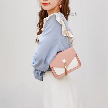 Cat Messenger Bag – Elegant Tassel Shoulder Bag for Women d1635caf 4925 4871 ac1a 1c391913fabc