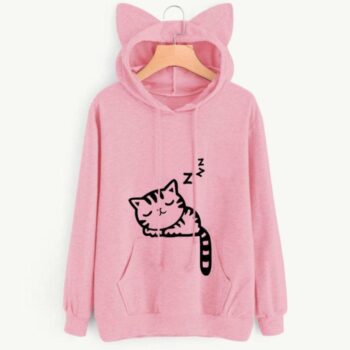 Cute Cat Hoodie with Ears – Kawaii Long Sleeve Hoodie 1532657837714 20180727101618