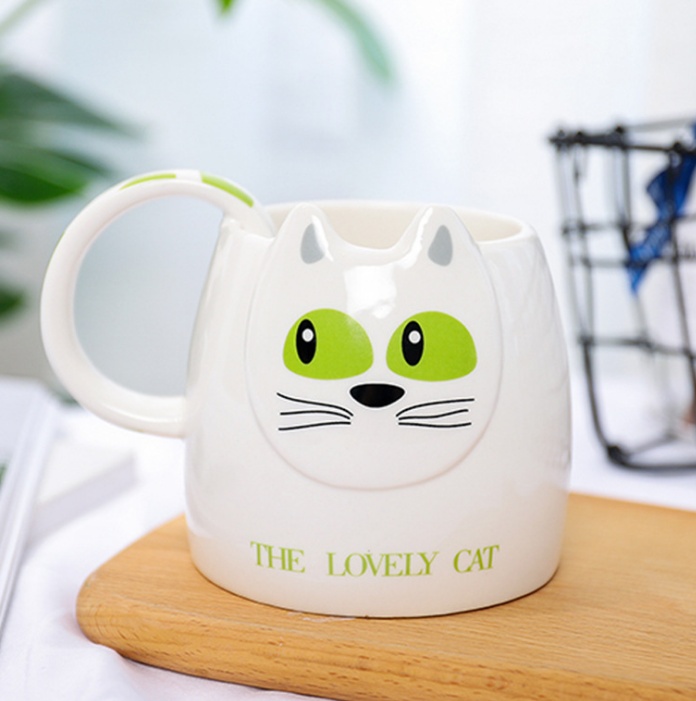 Cat Head Mug